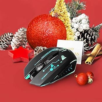 マウス Amazon.com: UHURU WM-02Z Wireless Gaming Mouse, 2.4G
